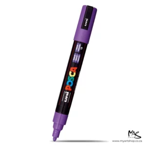 Violet Posca Marker Medium Tip 5M