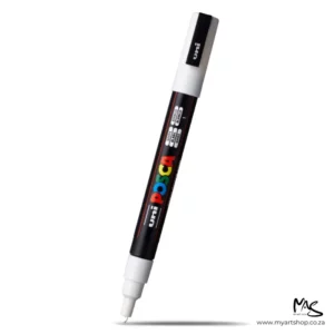 White Posca Marker Fine Tip 3M