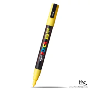 Yellow Posca Marker Fine Tip 3M