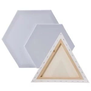 Stretched Canvas Hexagonal and Triangular